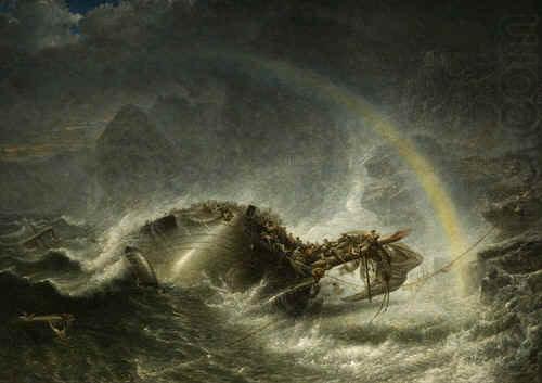 unknow artist The Shipwreck by Francis Danby oil painting picture